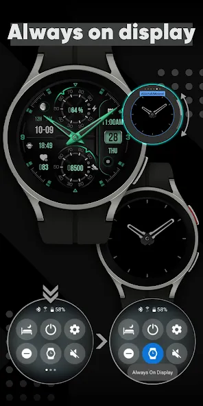 KF158 Watch face screenshot 7