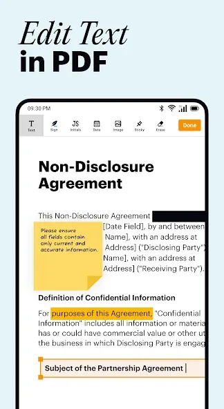 pdfFiller Edit, fill, sign PDF screenshot 4