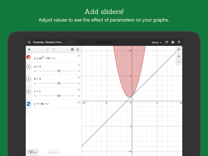 Desmos Graphing Calculator screenshot 8