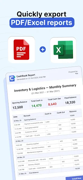 CashBook - Balance & Expense screenshot 6