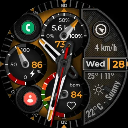 Watch Face CUE153 screenshot 9