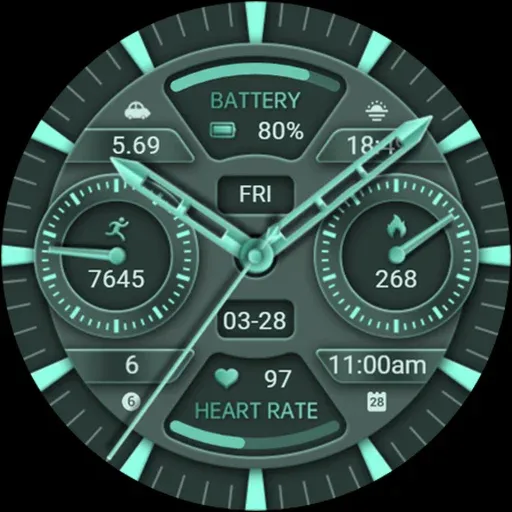 Emerald Gemstone ZKin Watch screenshot 8