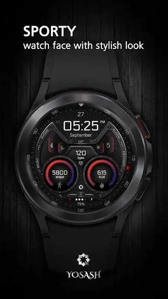 A370 Neon Watch Face screenshot 1