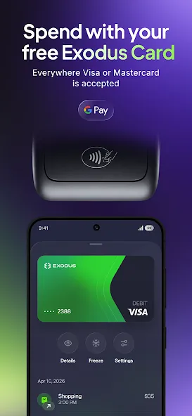 Exodus: Crypto & Payments screenshot 5