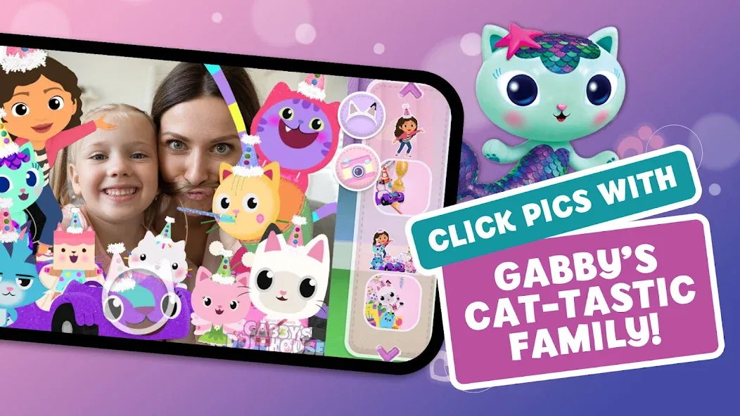 Gabbys Dollhouse: Cat Games screenshot 1