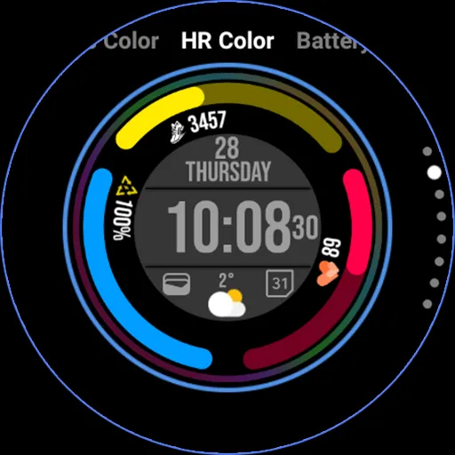Digital Watch Face MB380 screenshot 31