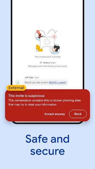 Google Chat screenshot 8