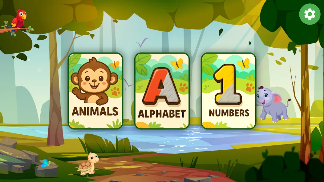 ABC Toddlers: Animals Coloring screenshot 1