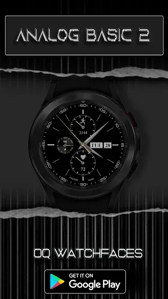 Analog Basic 2 for WEAR OS 4 screenshot 4