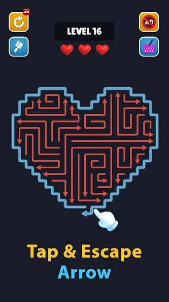 Arrow Escape Color Jam screenshot 3