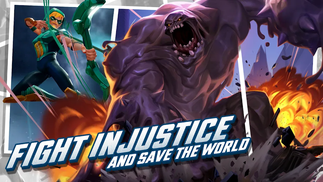 DC Worlds Collide Strategy RPG screenshot 4