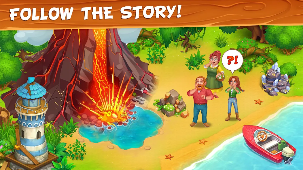 Farm Town: Farming Merge Story screenshot 4
