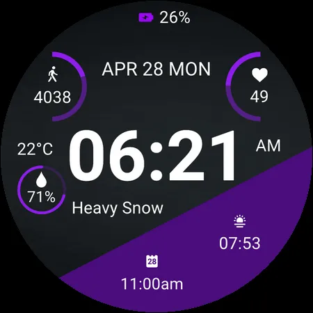 Just Time Watch Face screenshot 7