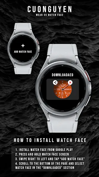 Watch face CNW-35 screenshot 4