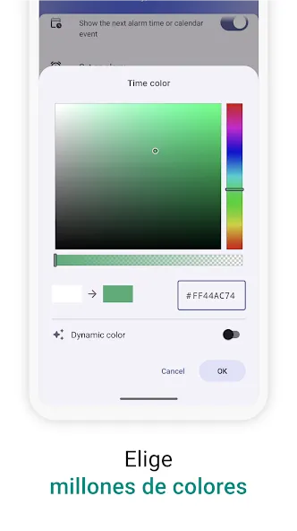 Widget de reloj digital screenshot 4