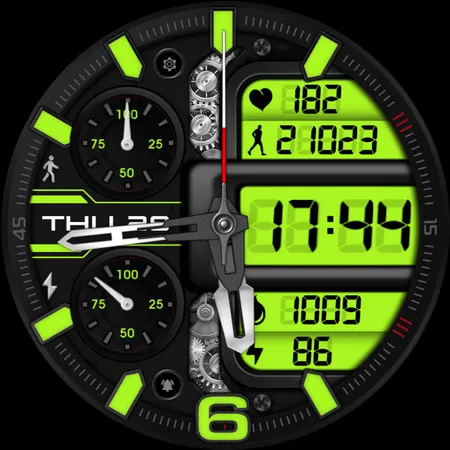 Hybrid Sport Watch Face screenshot 36
