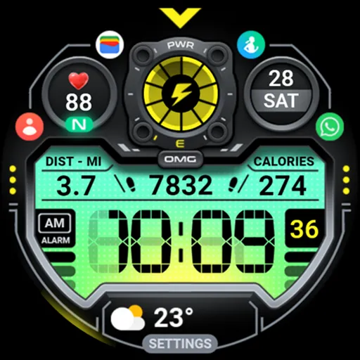 OMG 331 Retro Digital Watch screenshot 32