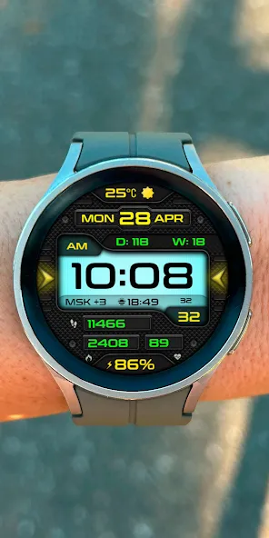 REDENTION Watch face screenshot 8