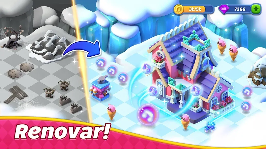 Mergical-Fun Match Island Jogo screenshot 3