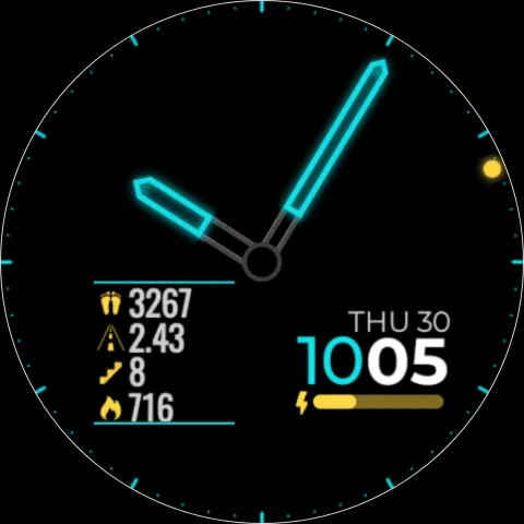 H.eadhunter / WearOS watchface screenshot 2