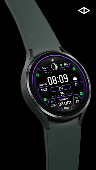 Elysium: Digital Watch Face screenshot 5