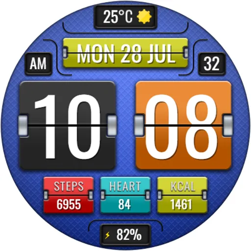 DIGI FLIPNOUR CTS35 Watch face screenshot 23