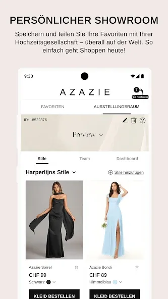 Azazie Hochzeit & Brautjungfer screenshot 5