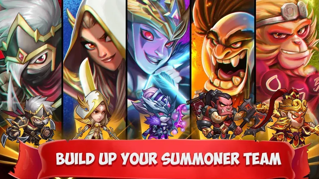 Epic Summoners: Epic idle RPG screenshot 1