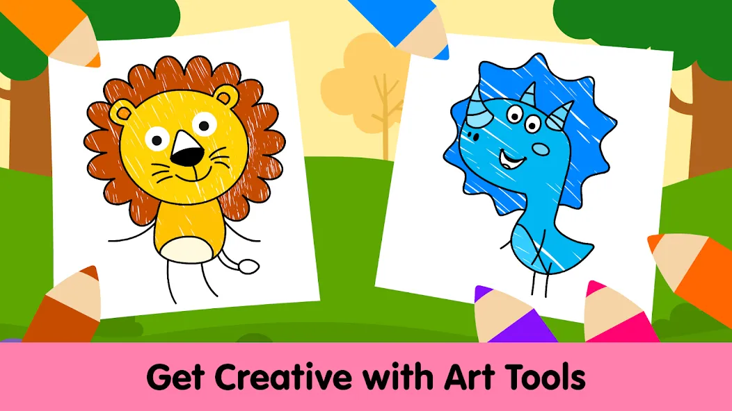 Kids Coloring Pages & Book screenshot 3