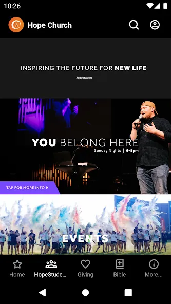Hope Church Springfield screenshot 2