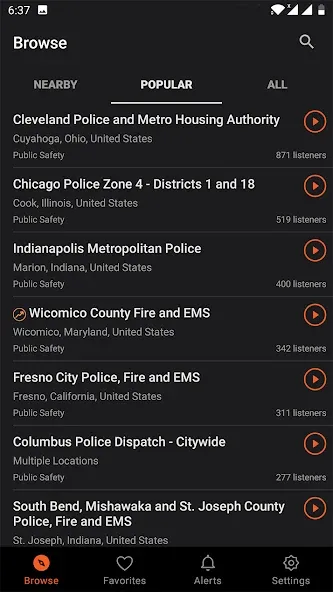 Police Scanner - Live Radio screenshot 7