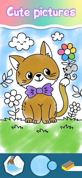 Drawing Princess Coloring Game screenshot 3