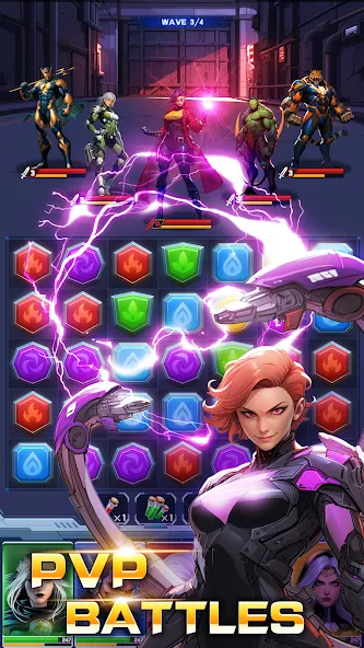 Superhelden & Puzzle: Match3 screenshot 23