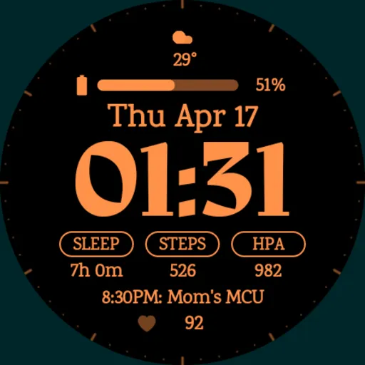 EXD158: Digital Watch Face screenshot 27
