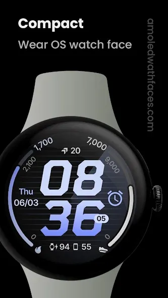 Compact Watch Face screenshot 1