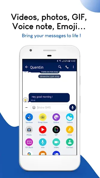 Mood SMS - Custom Text & MMS screenshot 5