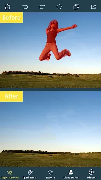 Photo Retouch-Editor de Fotos screenshot 1