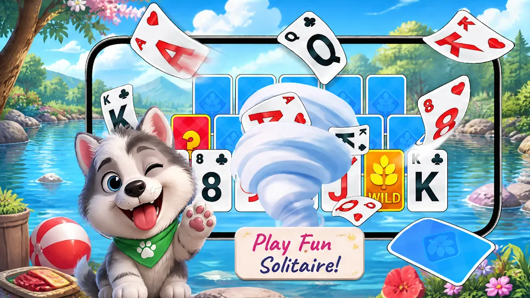 TriPeaks Solitaire Match screenshot 1