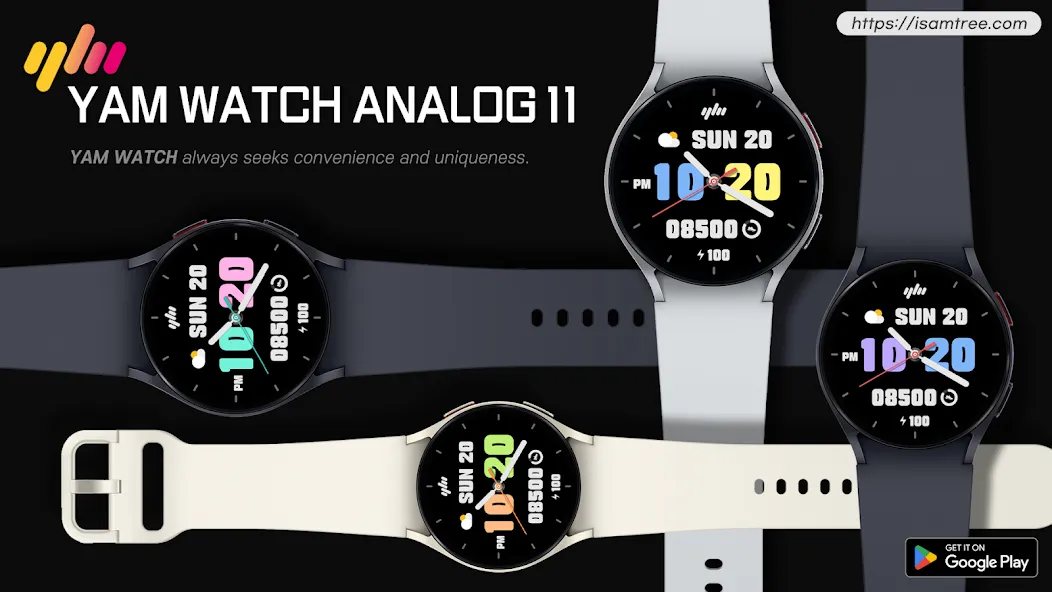 YamWatch Analog 11 screenshot 1