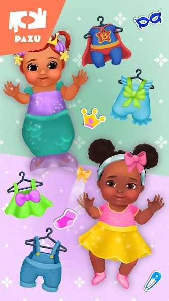 Juego de cuidado del bebé screenshot 8