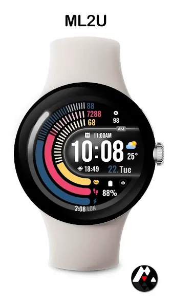 ML2U 184 Watch Face screenshot 6