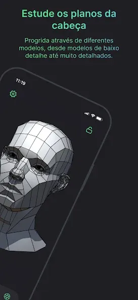 Head Model Studio - Arte 3D screenshot 2