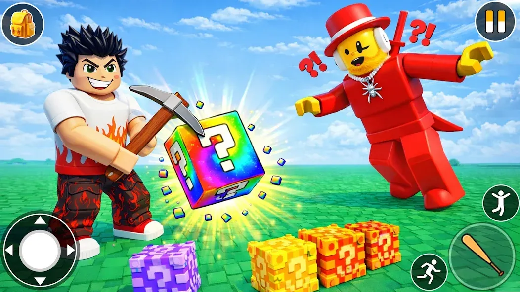 Break a Lucky Block Game 3D screenshot 3