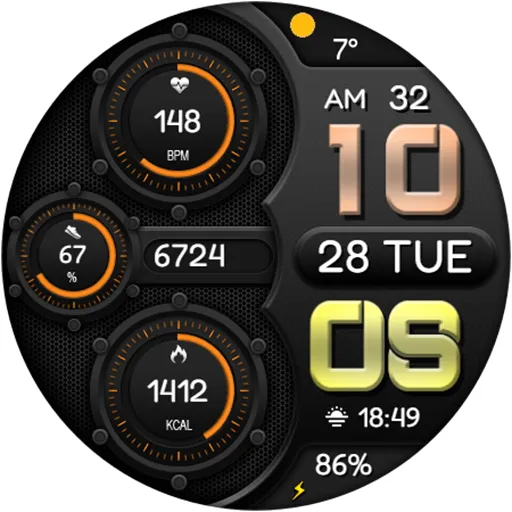 DIGI YAGEGUM Watch face screenshot 14