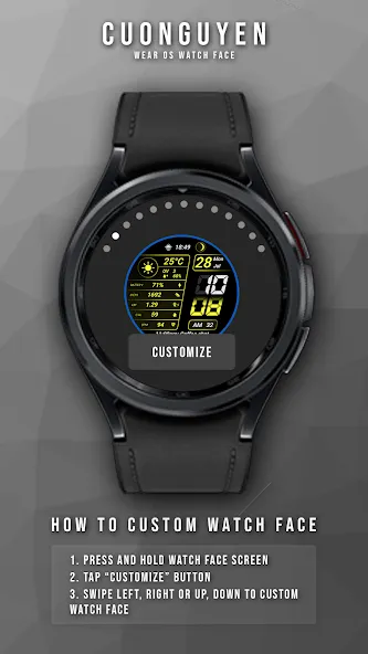 Watch face CNW-45 screenshot 3