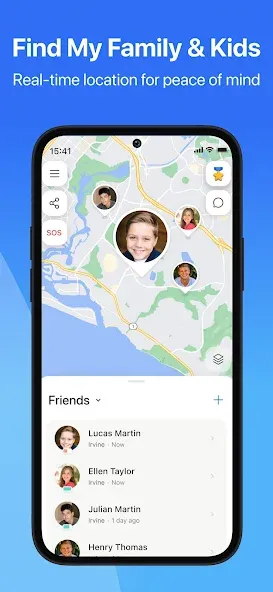 iSharing: GPS Location Tracker screenshot 2