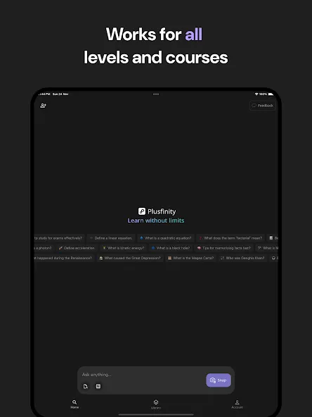 Plusfinity - Smart AI Tutor screenshot 14