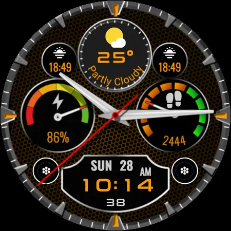 MAHO007 Wear OS Watch Face screenshot 27