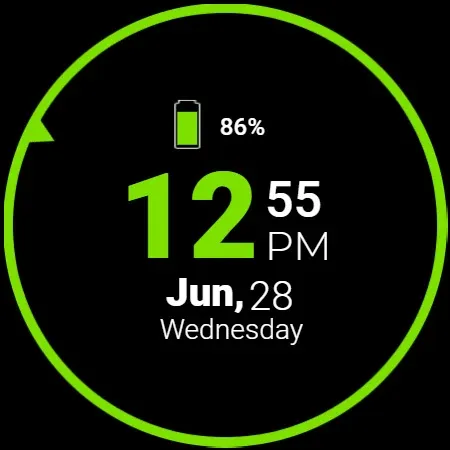 Digital Tick: Watch Face screenshot 10