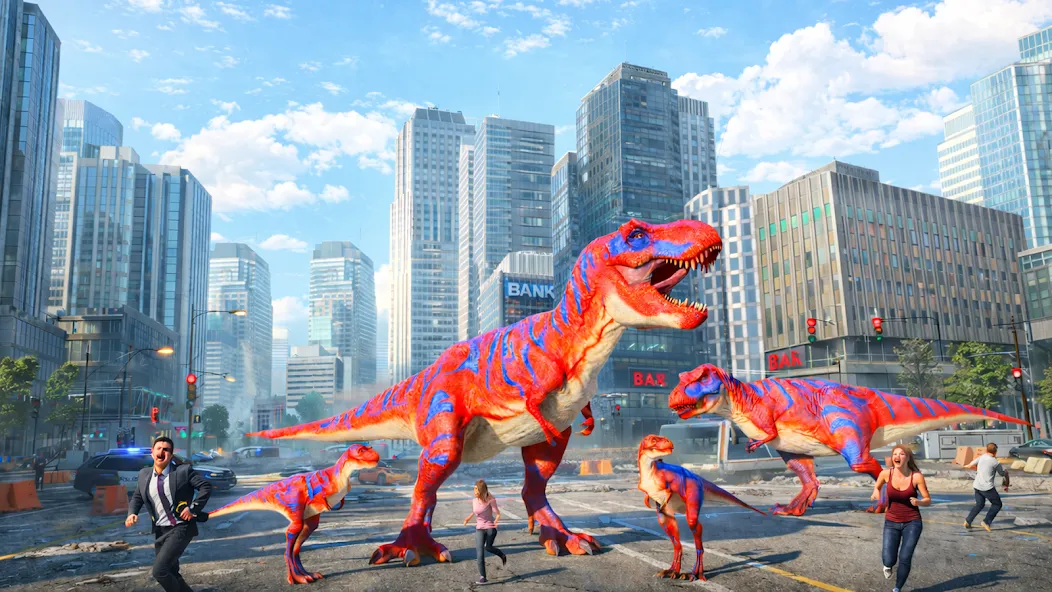 Dinosaur City Simulator Game screenshot 1